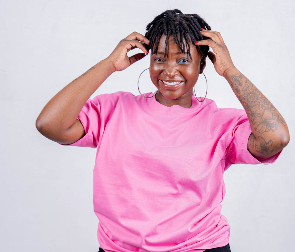 300gsm Plain Unisex Oversized T-Shirt