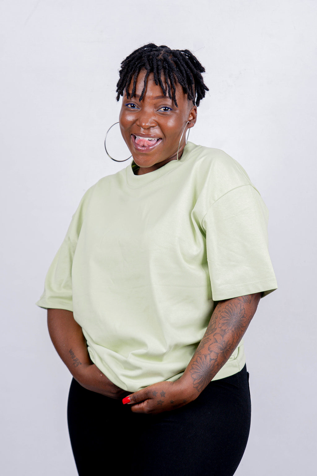 300gsm Plain Unisex Oversized T-Shirt