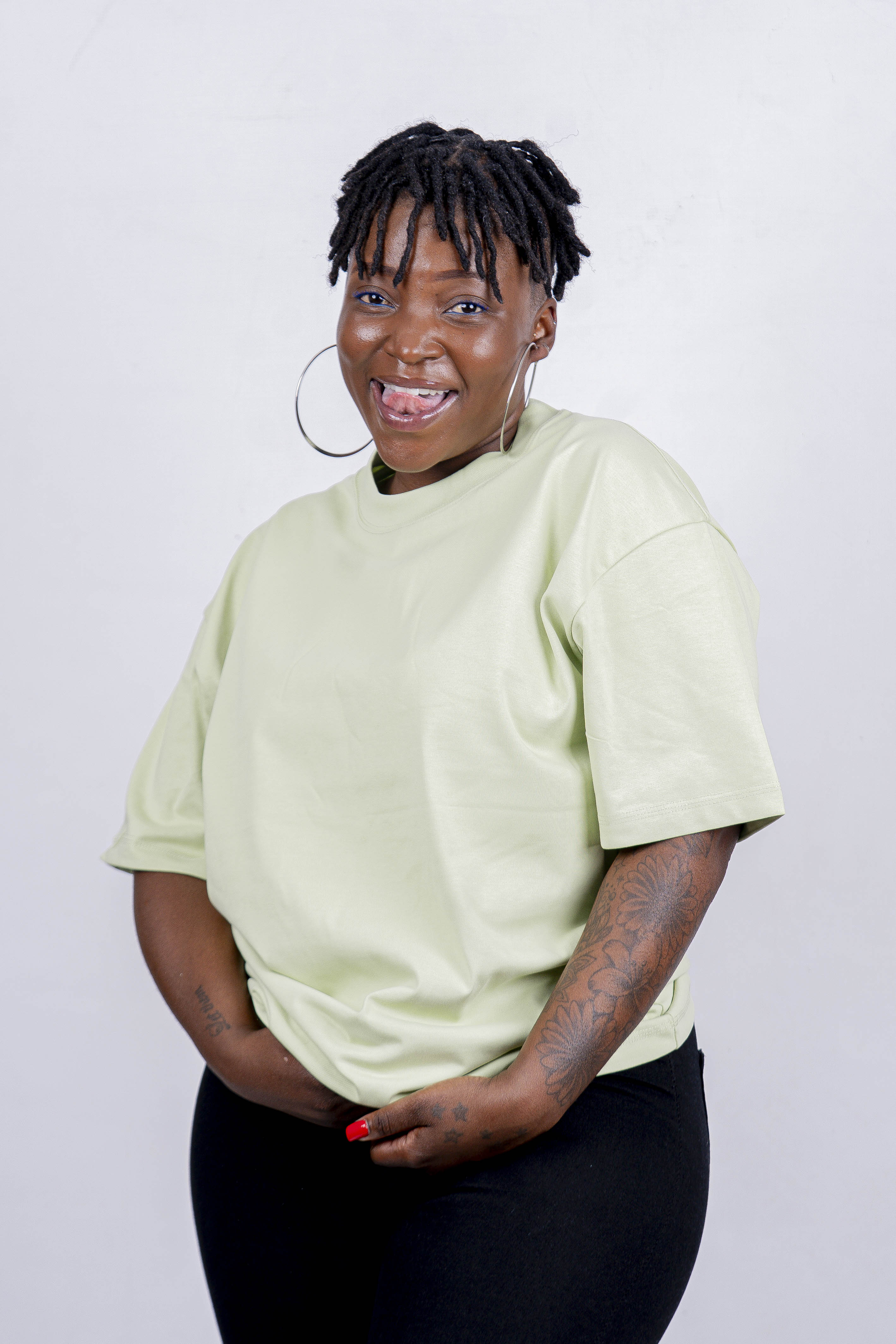 300gsm Plain Unisex Oversized T-Shirt