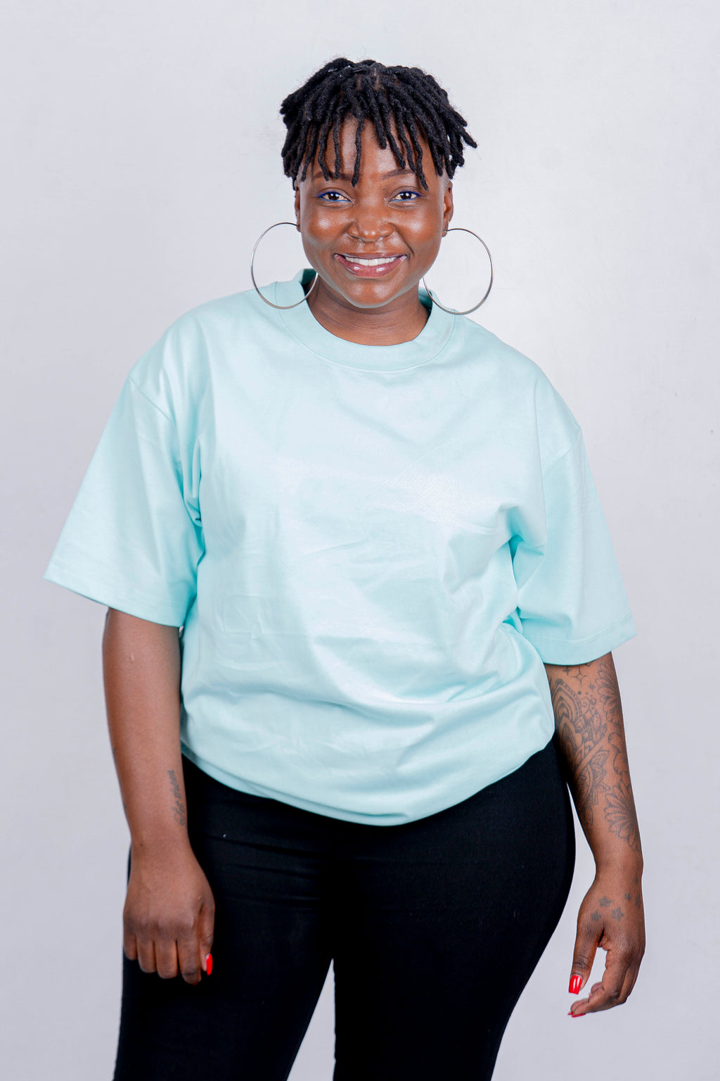 300gsm Plain Unisex Oversized T-Shirt